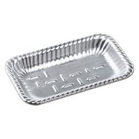 エフピコ オードブル容器 ティアラ角皿Y15-30 本体 銀 41481532 1ケース(1200個(50個×24)（直送品）