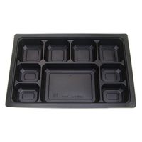 エフピコチューパ MSD中仕切 90-60 NC 黒 CP500876 1ケース(300個(50個×6)（直送品）