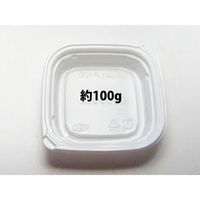 エフピコチューパ 惣菜容器 グルメLP-100 白 本体 CP580041 1ケース(1600個(100個×16)（直送品）