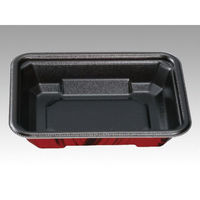 エフピコチューパ どんぶり容器 MFP極み重-73 会津赤 本体 CP630249 1袋(50個)（直送品）