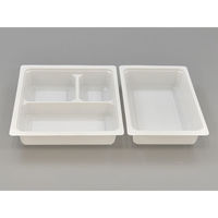 エフピコチューパ 紙BOX中仕切 90-60C-2W白 CP500560 1袋(50個)（直送品）