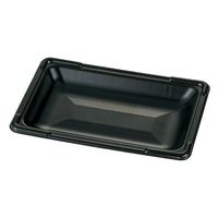 エフピコチューパ フルーツ容器 PSTR250平 黒 CP003803 1ケース(1000個(100個×10)（直送品）