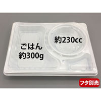 エフピコチューパ 弁当容器 デリカランチDL-26-19 白 本体 CP580252 1袋(50個)（直送品）