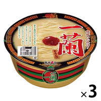 一蘭とんこつ カップ 138g 1セット（1個×6） 一蘭 - アスクル
