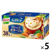 クノール カップスープ ポタージュ 30袋入 1セット（1箱×5） 味の素