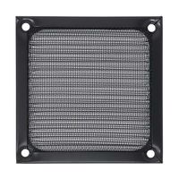 アイネックス アルミファンフィルター 80mm用 ブラック CFA-80D-BK 1個 67-9231-39（直送品）