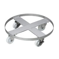 キャンロット ドラム缶用台車(ナイロン車輪)TDー6030N DC-600N 1個 67-3017-70（直送品）