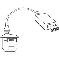 マール データケーブルUSB 800EWu 1個 64-5160-49（直送品）