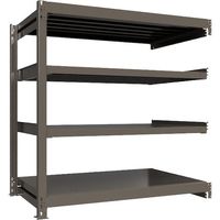ICHIMAI 重量ボルトレスラック 段荷重1000Kg H1500×W1500×D900 天地4段 連結グレー TH1000-559R4（直送品）