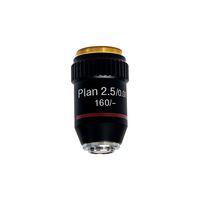八洲光学工業 生物対物レンズ PL2.5× YAO-32 1個 67-5228-39（直送品）