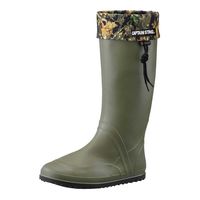 福山ゴム工業 フクヤマ キャプテン CSー05 オリーブ M 58136 1足（直送品）