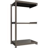 ICHIMAI 重量ボルトレスラック 段荷重1000Kg H2100×W1200×D750 天地3段 連結グレー TH1000-747R3（直送品）