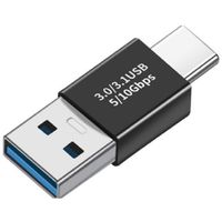 Trimate USBアダプタ USB TypeーA(オス)ー TYPEーC(オス)ストレートタイプ TR-UUA 1個（直送品）