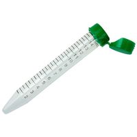 CELLTREAT フリップトップキャップ遠沈管 滅菌済 15mL(板紙2ラック)500個入 229416 1箱(500個)（直送品）