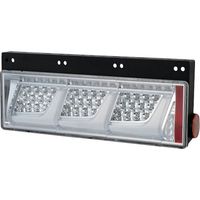 小糸 右 クリアVer シーケンシャルターン トラック用オールLEDリアコンビネーションランプ 3連タイプ LEDRCL-24RSCD 1台（直送品）