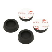 アイネックス ケース用ゴム足 丸型 PA-021B 1個 67-9258-14（直送品）