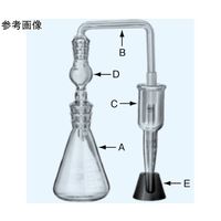 柴田科学 SPC連結管 二又 ガス導入管付 SPCー19ー24ー19 030480-1924 1個 61-4418-12（直送品） - アスクル