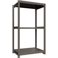 ICHIMAI 重量ボルトレスラック 段荷重1000Kg H2100×W1200×D750 天地3段 単体グレー TH1000-747T3（直送品）