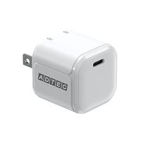 アドテック PD対応AC充電器/33W/USBー・Cx1/ホワイト APD-V033C-WH 1個 67-7463-69（直送品）