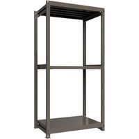 ICHIMAI 重量ボルトレスラック 段荷重1000Kg H2400×W1200×D750 天地3段 単体グレー TH1000-847T3（直送品）