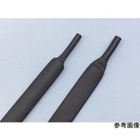デンカエレクトロン ノンハロゲン熱収縮チューブ 黒【SETCーB】 10m D:4.0mm 10m巻×5袋入 SETC-4.0B-10 1巻（直送品）