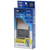 高森コーキ デジタルはかり Slim 200g DSS-002 1台 67-9233-32（直送品）