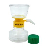 CELLTREAT 150mL フィルターシステム PESフィルター素材 0.45μm 50mm 滅菌 12箱入 229701 1箱（直送品）