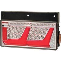 小糸 左 レッドVer シーケンシャルターン トラック用オールLEDリアコンビネーションランプ 2連タイプ LEDRCL-24L2S 1台（直送品）