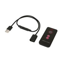 アイネックス USB電源 赤外線リモコン TypeーA用 U20AA-MFVRM 1個 68-1976-06（直送品）