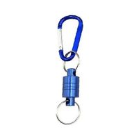 Trimate カラビナ式 マグネットストラップ ブルー TR-STP008-BL 1個 67-4920-94（直送品）