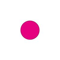 アズワン ソーシャルディスタンスシール 60mm丸導線シール 65-8103-13 1シート（直送品）