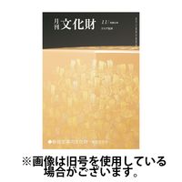 月刊文化財 2025/02/25発売号から1年(12冊)(雑誌)（直送品）