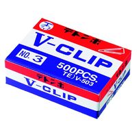 ミツヤ テトンボ Vクリップ 小 22mm TE）V-503 1箱（約500本入）