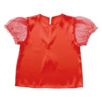 アーテック ソフトサテン パフスリーブ C 赤 1枚