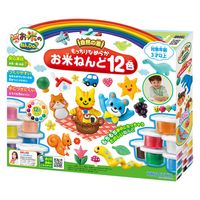 アガツマ お米のねんDo！もっちりなめらかお米ねんど12色 1セット