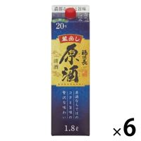 福徳長 原酒 パック 1.8L 1セット（1本×6） 日本酒