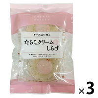 たらこクリーム＆しらす味 8枚入 1セット（1袋×3） でんすん堂 えびせん 煎餅 せんべい おつまみ 個包装 小分け