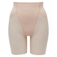 【アウトレット】ルシアン ウエストすっきり 浮き輪肉撃退パンツ セミロング丈 ロココオレンジ M 1個