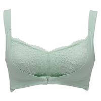 【アウトレット】ルシアン ナイトブラ 睡眠時 ナイトサポート フロントホック ミント L 1個