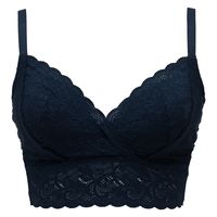 【アウトレット】ルシアン ノンワイヤーブラ マジカルフィットBeauty ディープインディゴ S 1個