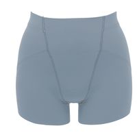 【アウトレット】ルシアン シルエット崩れにくい メイクキープボトム ボックス丈 ヒアシンスブルー L 1個