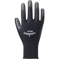 アトム 1551ーSケミソフト業務用ブラック S 1551-S 1セット(10双)（直送品）
