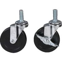 SUS 【数量10以上】ネジ軸φ100キャスターM16 ウレタン GFN-613-10 1個 257-1592（直送品）