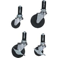 SUS 【数量10以上】φ50フレームキャスター GFN-515-10 1個 257-1552（直送品）