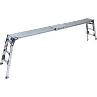 アルインコ 伸縮天板・伸縮脚付足場台”上でやるやつ VSX-2609RX 1台 561-2481（直送品）