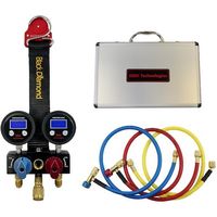 BBKテクノロジーズ BBK サイトグラス付デジタルミニマニホールドセット DSGM-SE 1セット 628-3504（直送品）