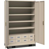 トラスコ中山 TRUSCO スーパーヘビーキャビネット SHC-604MB8S 1台 585-6944（直送品）