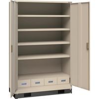 トラスコ中山 TRUSCO スーパーヘビーキャビネット SHC-604LB4S 1台 585-6924（直送品）