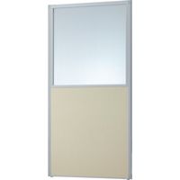 トラスコ中山 TRUSCO ローパーティション 上部半透明 W900XH1765 ベージュ TLP-1809U-BE 1枚 258-0067（直送品）