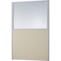 トラスコ中山 TRUSCO ローパーティション 上部半透明 W1200XH1765 ベージュ TLP-1812U-BE 1枚（直送品）